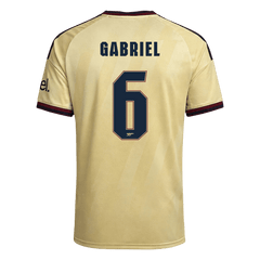Męska trzecia koszulka Arsenalu 2026/27 – GABRIEL #6 (wersja zawodnicza, UCL)