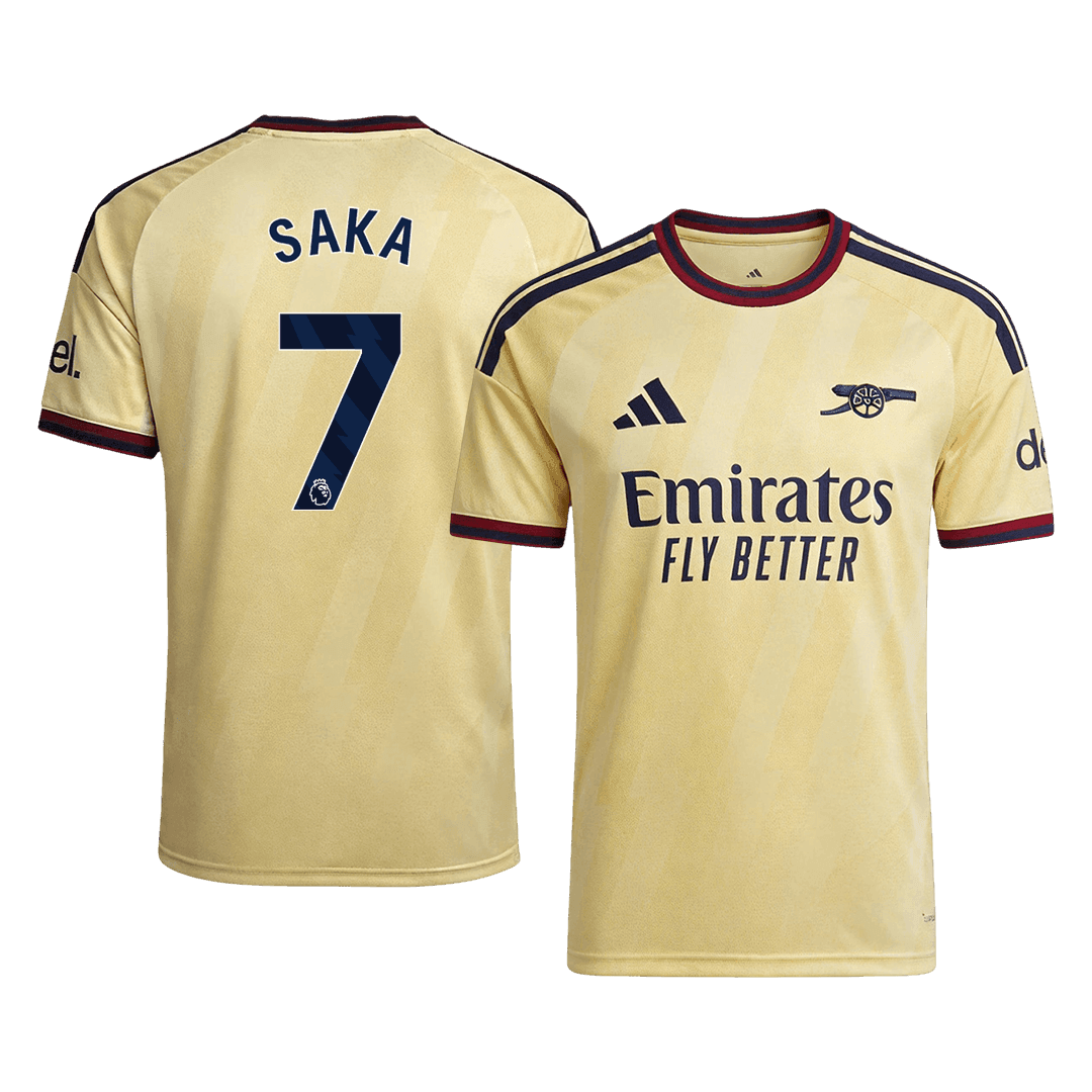 Męska trzecia koszulka Arsenalu 2026/27 – SAKA #7 (wersja zawodnicza)