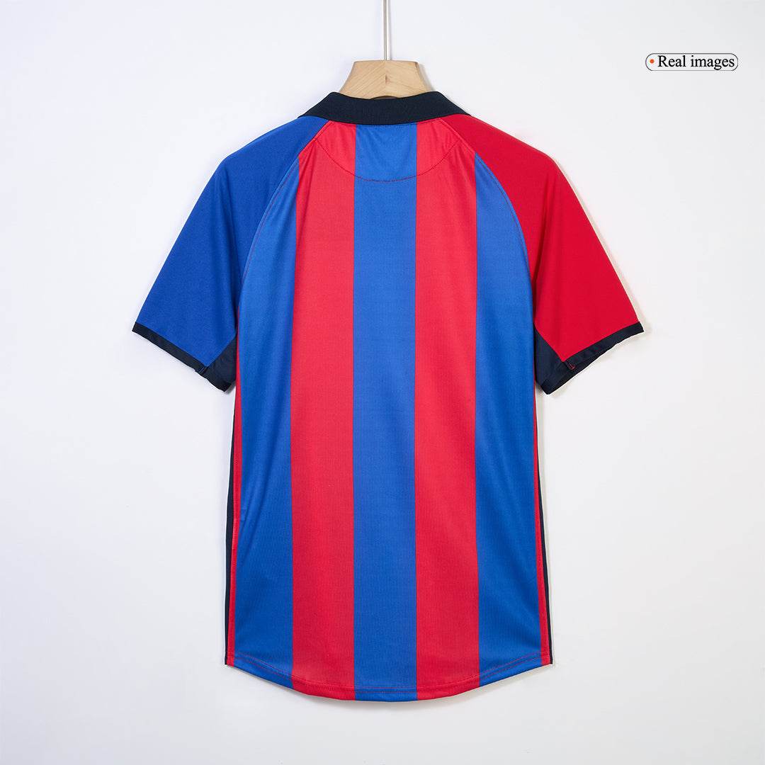Koszulka Retro Domowa Barcelona XAVI #6 2001/02 - Topowe Koszulki Pilkarskie Sklep Internetowy