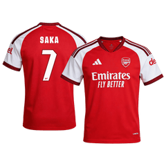 Męska domowa koszulka Arsenalu 2026/27 – SAKA #7 (UCL)