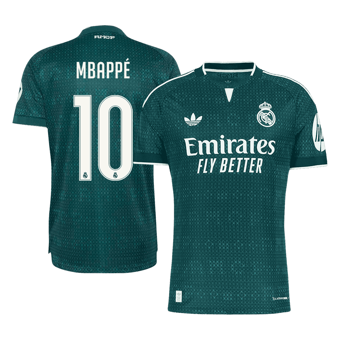 Męska wyjazdowa koszulka Realu Madryt 2026/27 – MBAPPÉ #10 (wersja zawodnicza)
