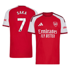 Męska domowa koszulka Arsenalu 2026/27 – SAKA #7 (wersja zawodnicza)