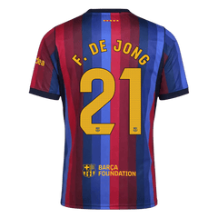 Męska domowa koszulka FC Barcelony 2026/27 – F. DE JONG #21