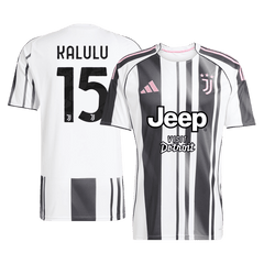 Męska Koszulka Domowa Juventus KALULU #15 2025/26 - Topowe Koszulki Pilkarskie Sklep Internetowy