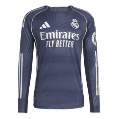 Męska Koszulka Wyjazdowa Real Madrid Wersja Piłkarska 2025/26 - Slim Fit