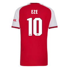 Męska domowa koszulka Arsenalu 2026/27 – EZE #10 (wersja zawodnicza, UCL)