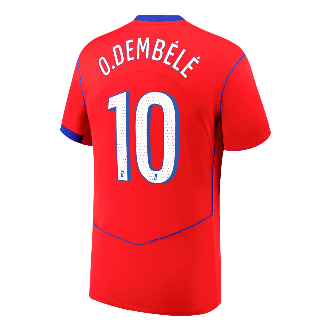 Męska Koszulka Trzecia Wyjazdowa PSG O.DEMBÉLÉ #10 2025/26 - Topowe Koszulki Pilkarskie Sklep Internetowy