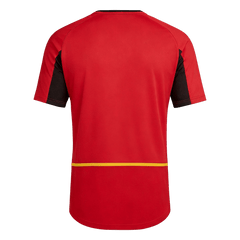 Męska koszulka Belgii domowa Retro - Mundial 2002