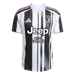 Męska Koszulka Domowa Juventus KALULU #15 Wersja Piłkarska 2025/26 - Slim Fit - Topowe Koszulki Pilkarskie Sklep Internetowy