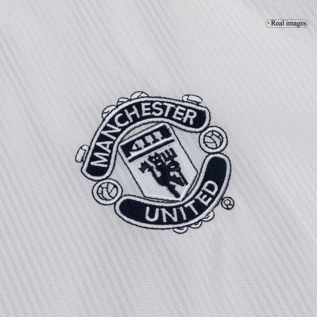 Męska Koszulka Retro Wyjazdowa Manchester United 2000/01