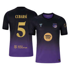 Męska wyjazdowa koszulka FC Barcelony 2026/27 – CUBARSÍ #5 (wersja zawodnicza, UCL)