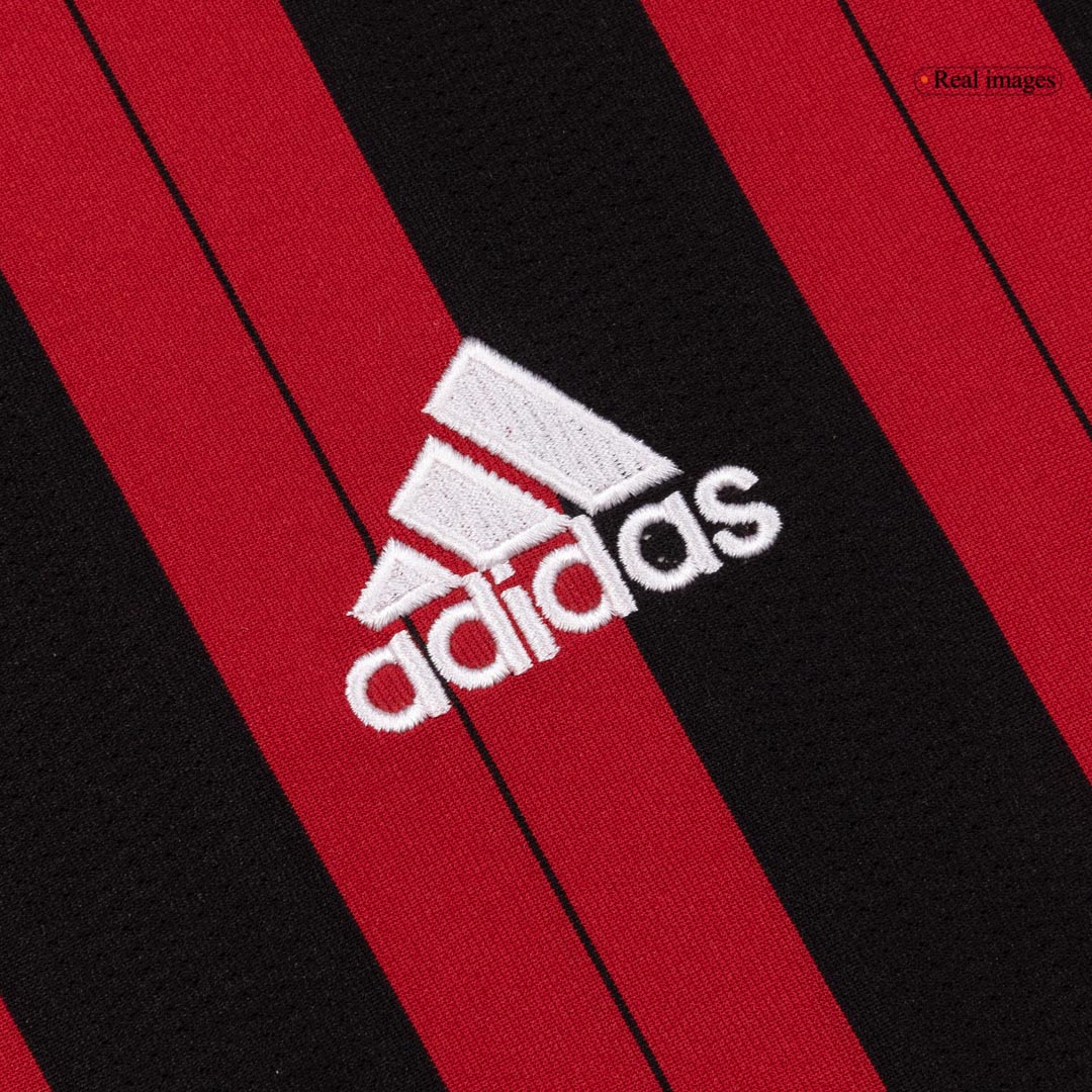 Męska Koszulka Retro Domowa AC Milan 2013/14 z Długim Rękawem