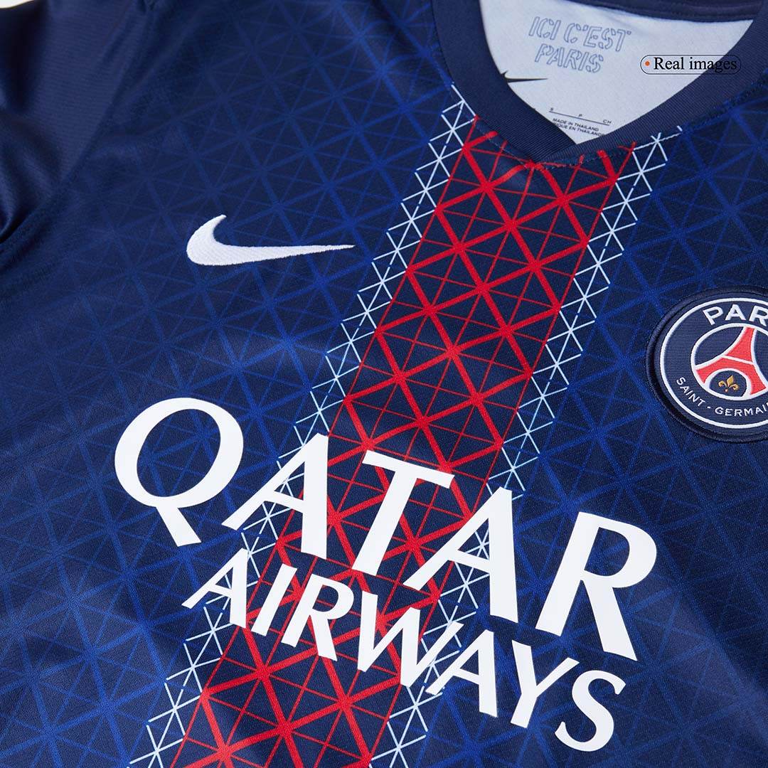 Męska Koszulka Domowa PSG O.DEMBÉLÉ #10 2025/26 - Topowe Koszulki Pilkarskie Sklep Internetowy