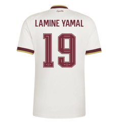 Męska koszulka Hiszpanii wyjazdowa LAMINE YAMAL #19 – Mundial 2026