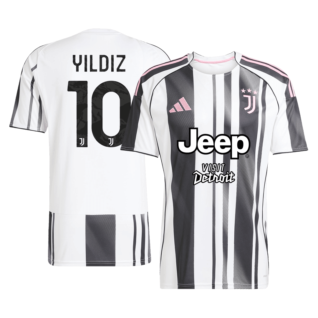 Męska Koszulka Domowa Juventus YILDIZ #10 2025/26 - Topowe Koszulki Pilkarskie Sklep Internetowy