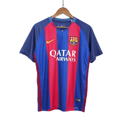 Koszulka Retro Domowa Barcelona 2016/17 - Topowe Koszulki Pilkarskie Sklep Internetowy