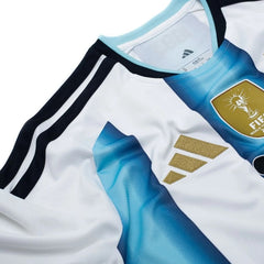 Męska koszulka Argentyny domowa - Mundial 2026 [PREMIUM] Final Match Edition (With Patches)