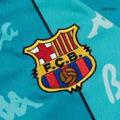 Męska Koszulka Retro Wyjazdowa Barcelona 1996/97