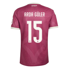 Męska trzecia koszulka Realu Madryt 2026/27 – ARDA GÜLER #15