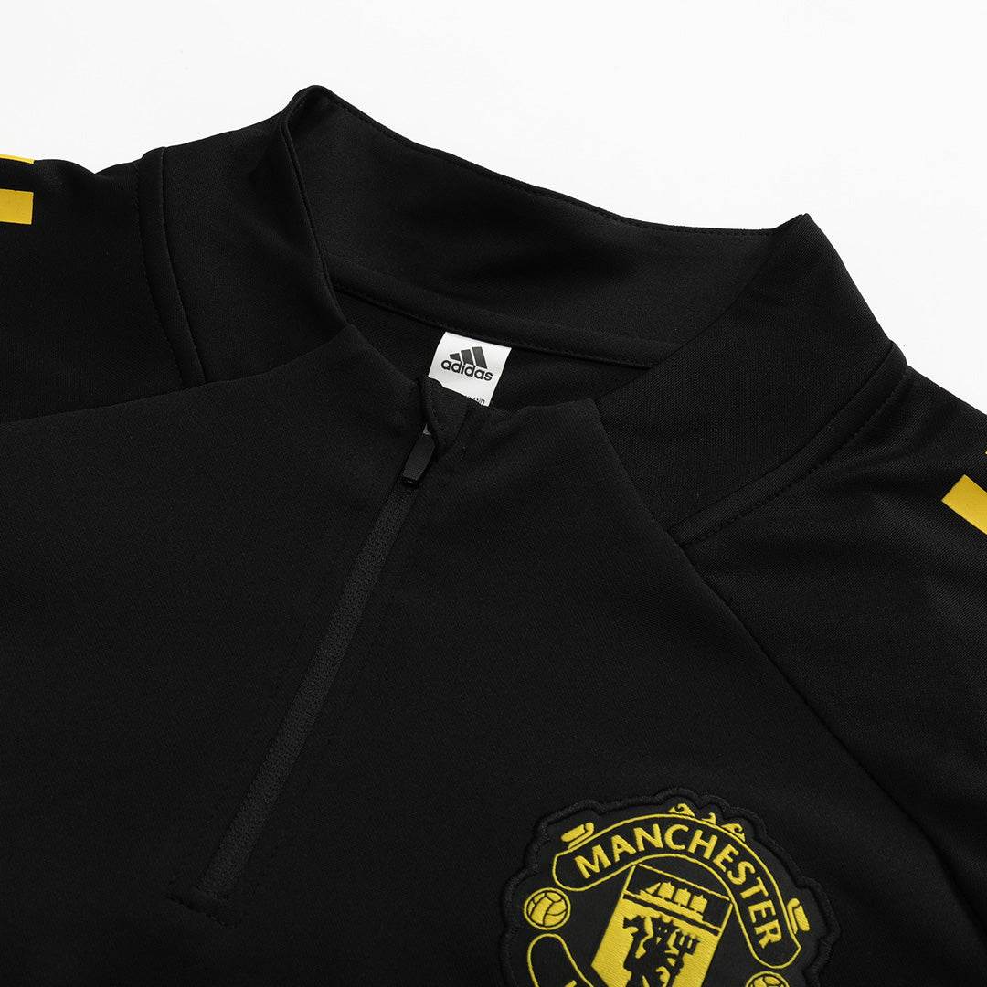 Męski Zestaw Treningowy Manchester United (Kurtka+Spodnie) 2025/26 - Topowe Koszulki Pilkarskie Sklep Internetowy