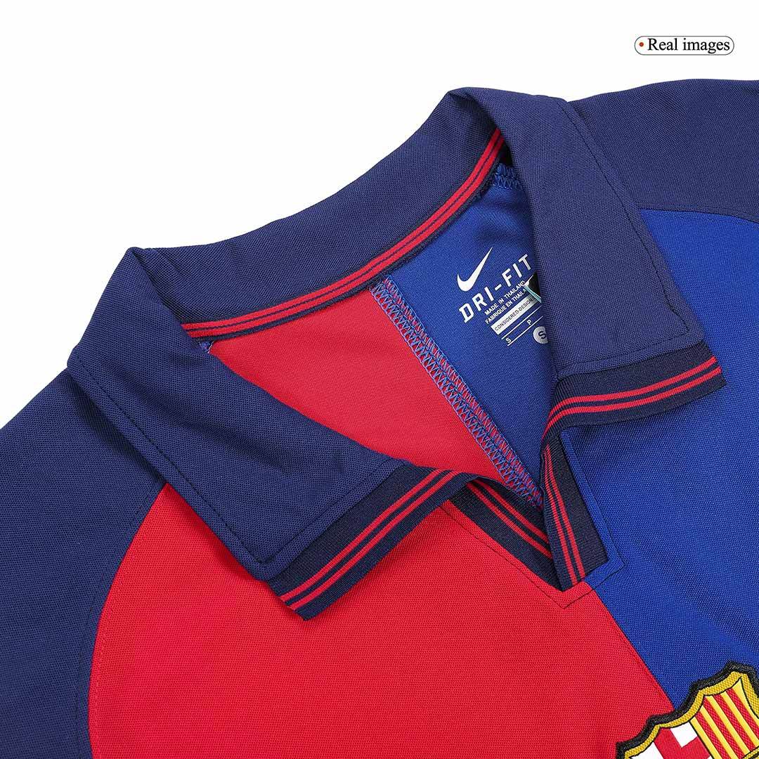 Koszulka Retro Domowa Barcelona 1999/00 - Topowe Koszulki Pilkarskie Sklep Internetowy