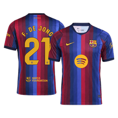 Męska domowa koszulka FC Barcelony 2026/27 – F. DE JONG #21