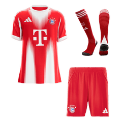 Męski Zestaw Domowa Bayern Munich (Koszulka + Spodenki + Skarpety) 2025/26 [PREMIUM]