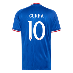 Męska wyjazdowa koszulka Manchesteru United 2026/27 – CUNHA #10 (wersja zawodnicza, UCL)