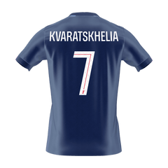 Męska Koszulka Domowa PSG KVARATSKHELIA #7 2025/26 [PREMIUM]