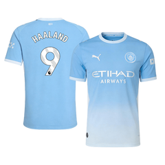 Męska koszulka Manchesteru City domowa HAALAND #9 wersja zawodnicza 2026/27