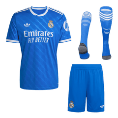 Męski Zestaw Trzecia Wyjazdowa Real Madrid (Koszulka + Spodenki + Skarpety) 2025/26