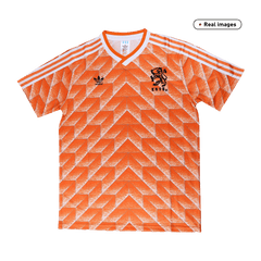 Męska Koszulka Retro Domowa Netherlands 1988