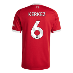 Męska Koszulka Domowa Liverpool KERKEZ #6 2025/26 - Topowe Koszulki Pilkarskie Sklep Internetowy
