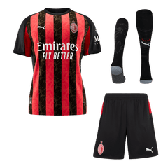 Męski Zestaw Domowa AC Milan (Koszulka + Spodenki + Skarpety) 2025/26 [PREMIUM]