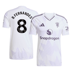 Męska Koszulka Wyjazdowa Manchester United B.FERNANDES #8 2025/26 - Topowe Koszulki Pilkarskie Sklep Internetowy