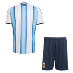 Męski zestaw Argentyny domowy – Mundial 2026 [PREMIUM]