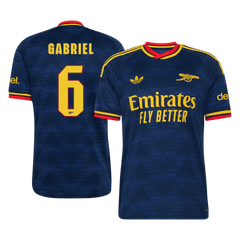 Męska wyjazdowa koszulka Arsenalu 2026/27 – GABRIEL #6 (UCL)