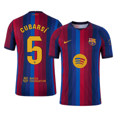 Męska domowa koszulka FC Barcelony 2026/27 – CUBARSÍ #5 (wersja zawodnicza)