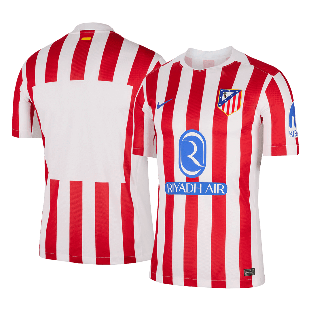 Męska Koszulka Domowa Atletico Madryt 2025/26 - Topowe Koszulki Pilkarskie Sklep Internetowy