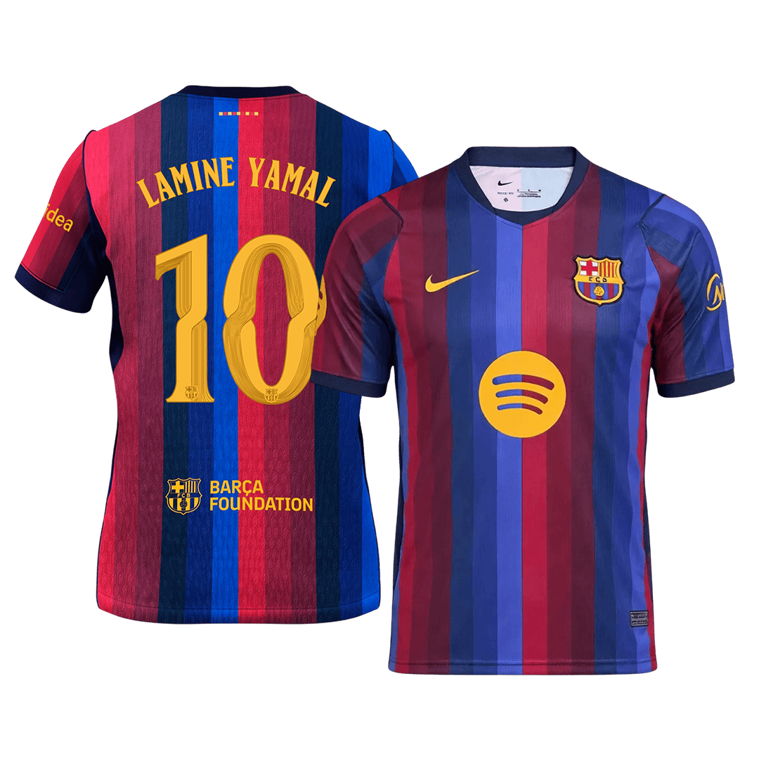 Męska koszulka Barcelony domowa LAMINE YAMAL #10 2026/27 - UCL