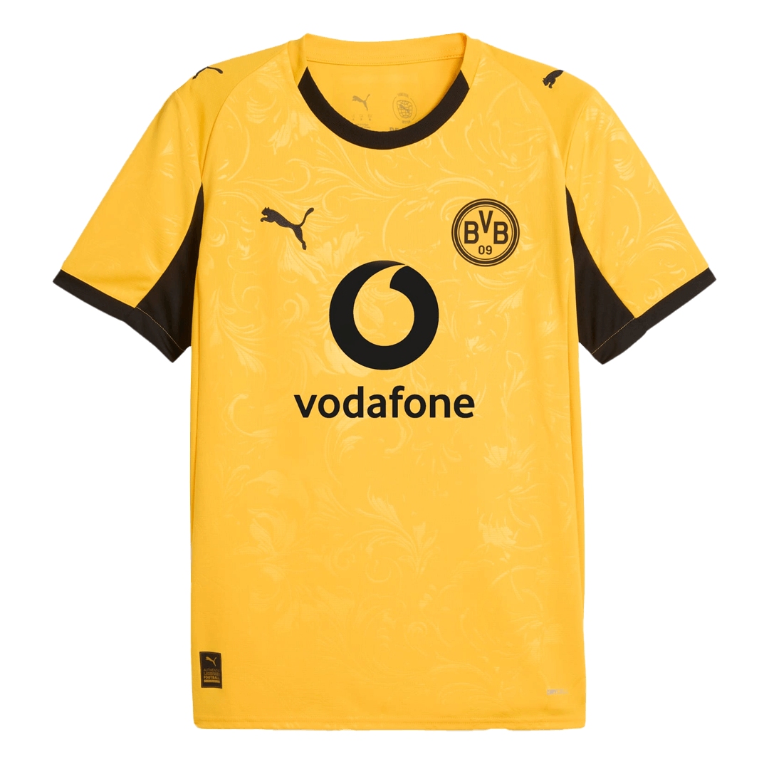 Męska Koszulka Domowa Borussia Dortmund 2025/26 - Cup