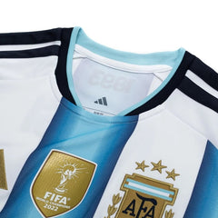 Męska koszulka Argentyny domowa - Mundial 2026 [PREMIUM] Final Match Edition (With Patches)
