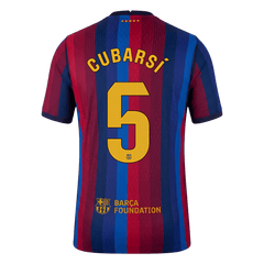 Męska domowa koszulka FC Barcelony 2026/27 – CUBARSÍ #5 (wersja zawodnicza)