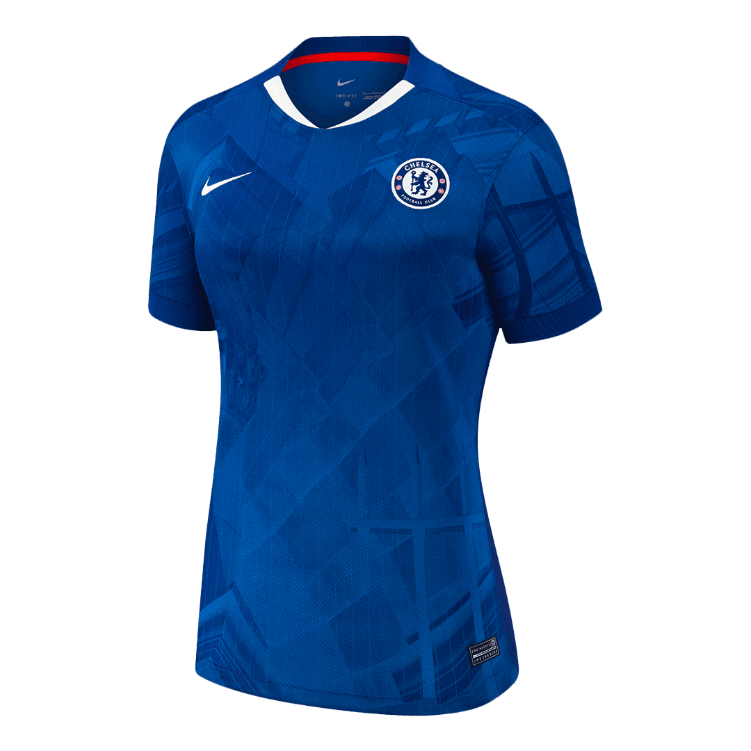 Damska Koszulka Domowa Chelsea 2025/26 - Topowe Koszulki Pilkarskie Sklep Internetowy