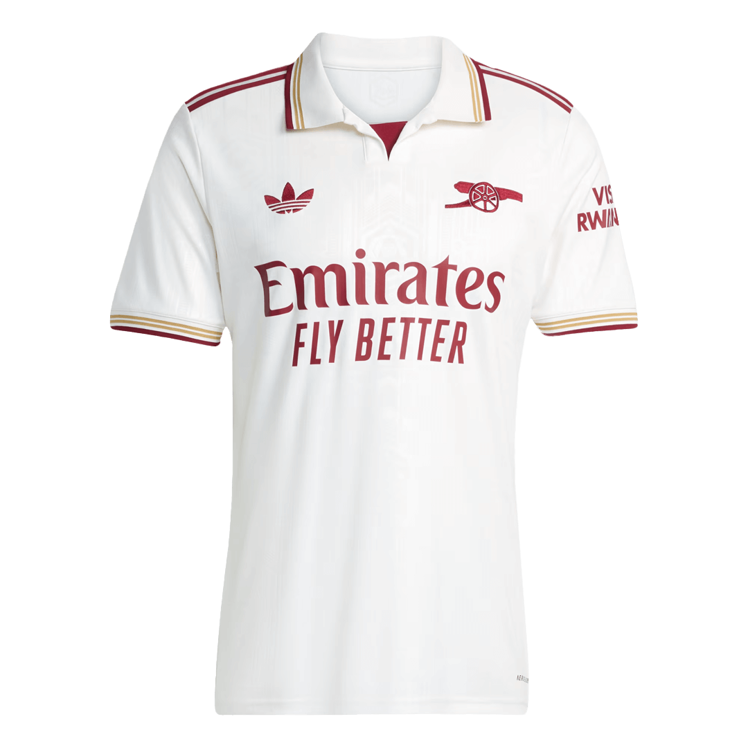 Męski Zestaw Trzecia Wyjazdowa Arsenal (Koszulka + Spodenki + Skarpety) 2025/26