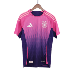 Męska wyjazdowa koszulka piłkarska Niemcy na Euro 2024 - Slim Fit - Topowe Koszulki Pilkarskie Sklep Internetowy