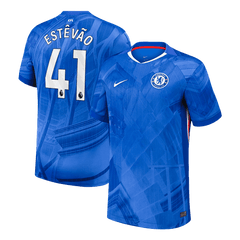 Męska Koszulka Domowa Chelsea ESTÊVÃO #41 2025/26 [PREMIUM] - Topowe Koszulki Pilkarskie Sklep Internetowy