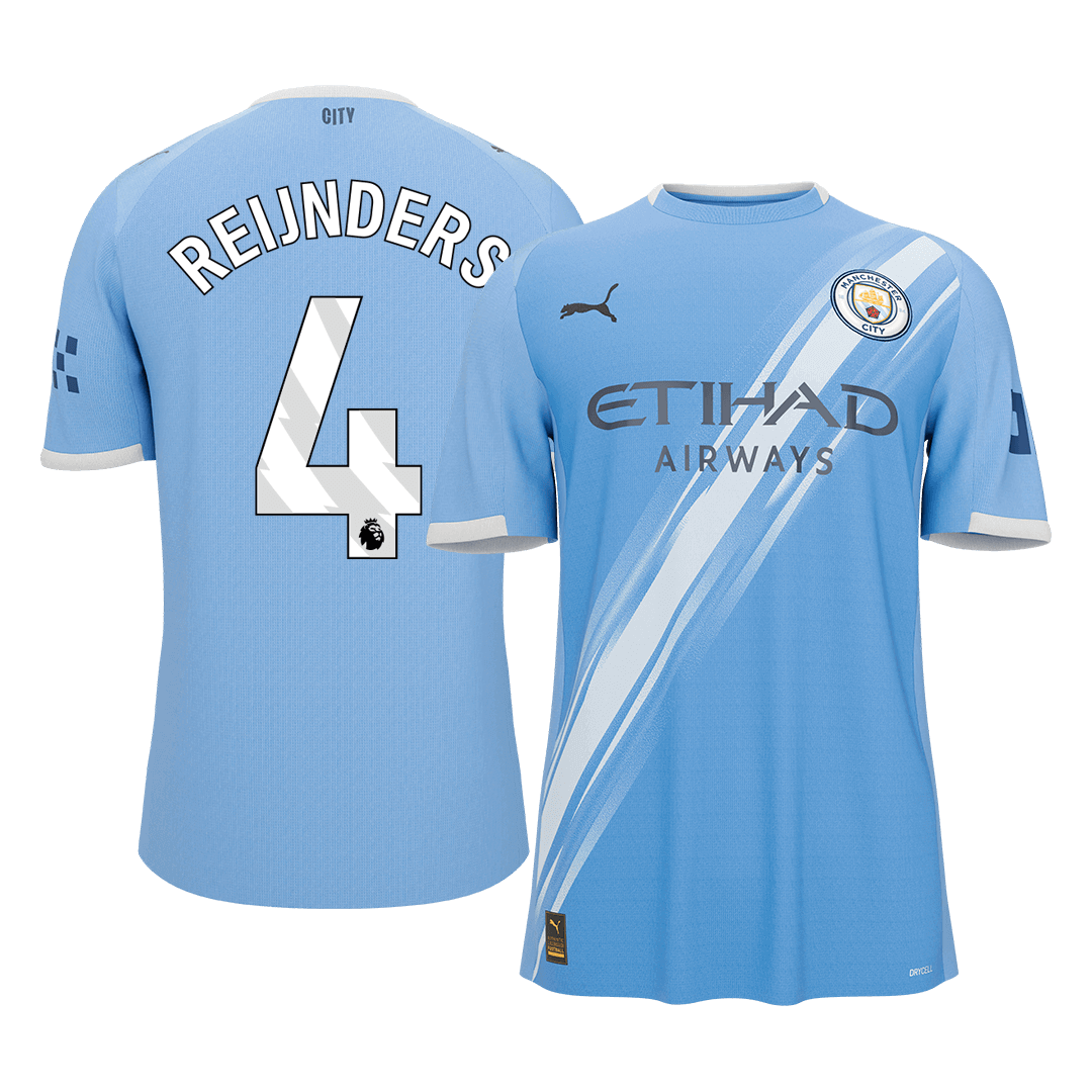 Męska Koszulka Domowa Manchester City REIJNDERS #4 2025/26 [PREMIUM]