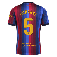 Męska domowa koszulka FC Barcelony 2026/27 – CUBARSÍ #5