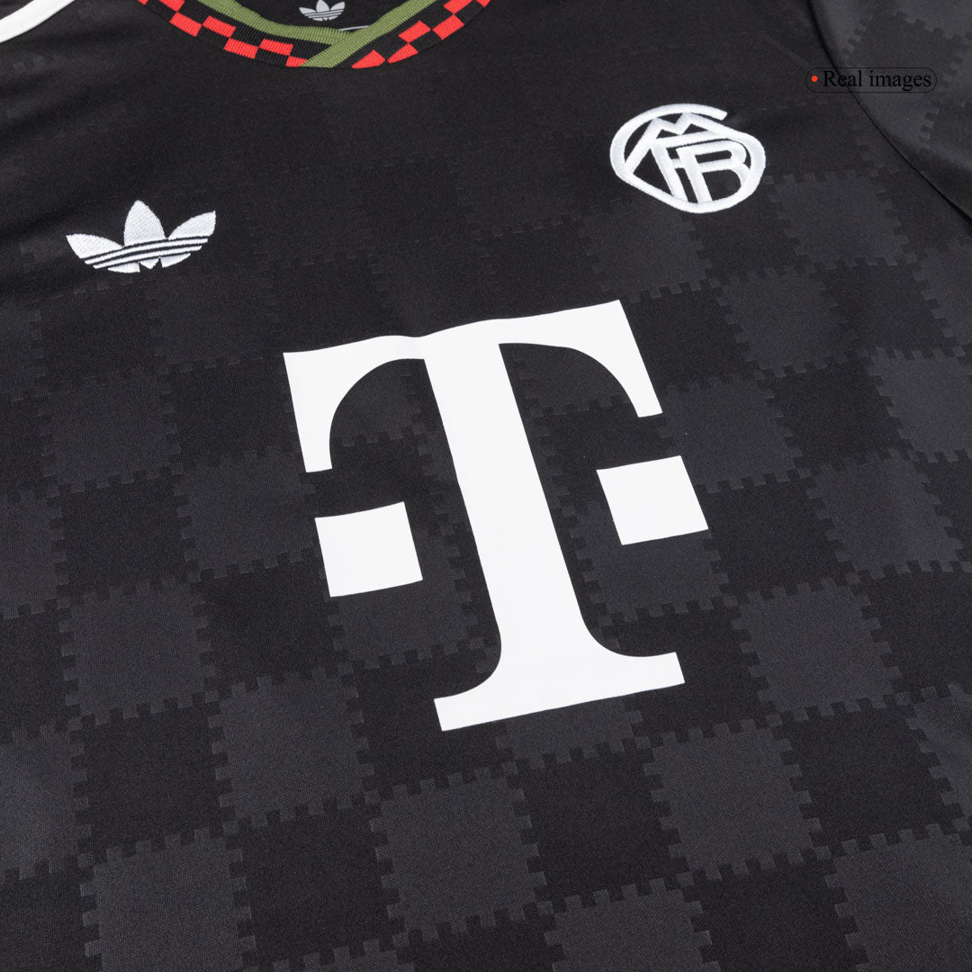 Męski Zestaw Trzecia Wyjazdowa Bayern Munich (Koszulka + Spodenki + Skarpety) 2025/26